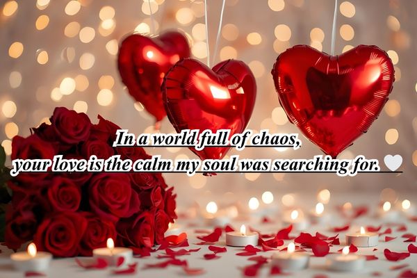 a beautiful love quote for him​