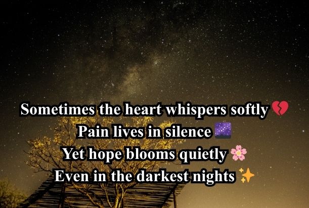 Emotional Lines That Speak to the Soul 🖤