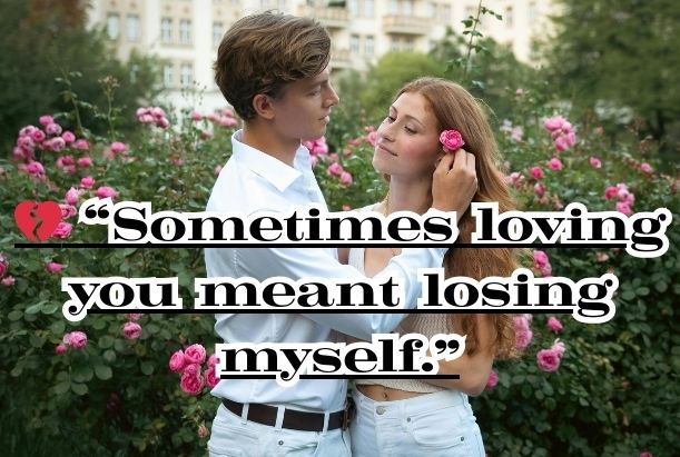 Broken love quotes for her