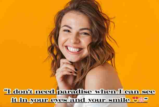 Love quotes about eyes and smile in USA