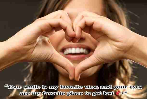 Love quotes about eyes and smile in USA