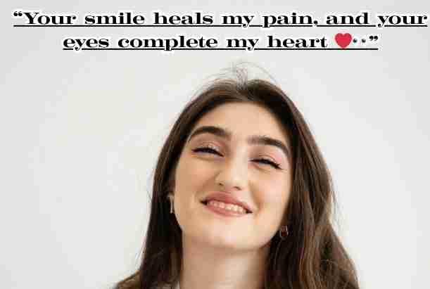 Love quotes about eyes and smile in USA