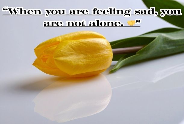 When you are feeling sad quotes
