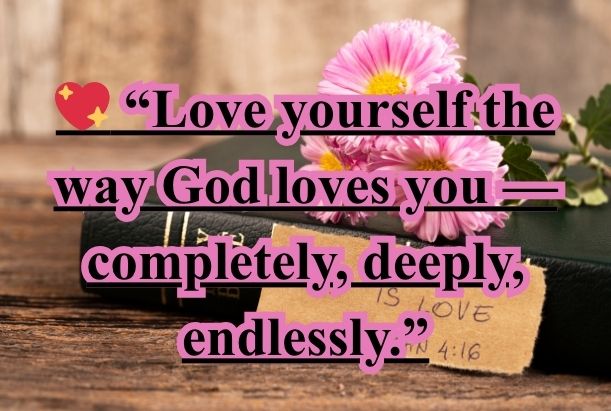 self love in the bible quotes