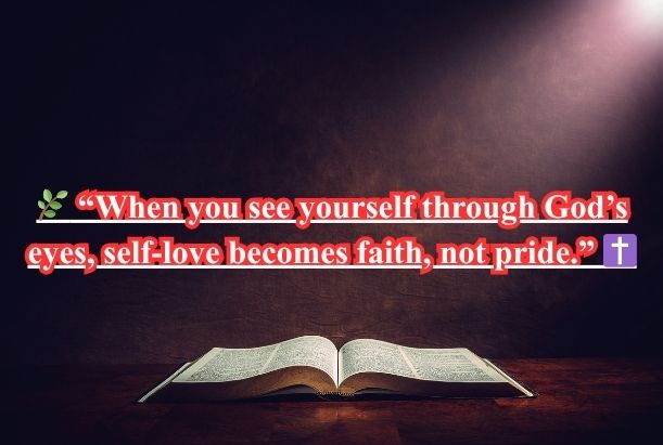 self love in the bible quotes
