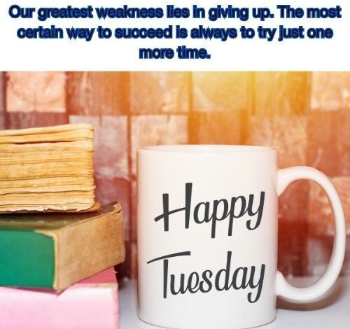 Tuesday Quotes
